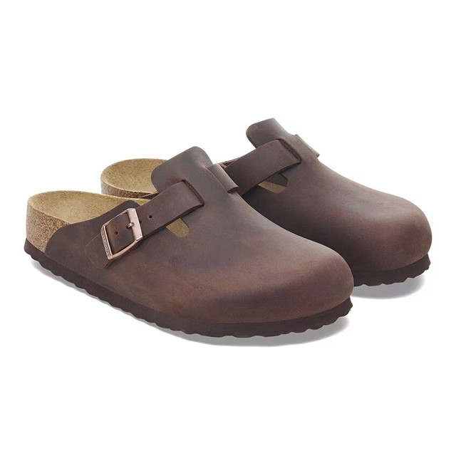 Birkenstock Boston Soft Footbed Clog – Habana Oiled Leather – Unisex