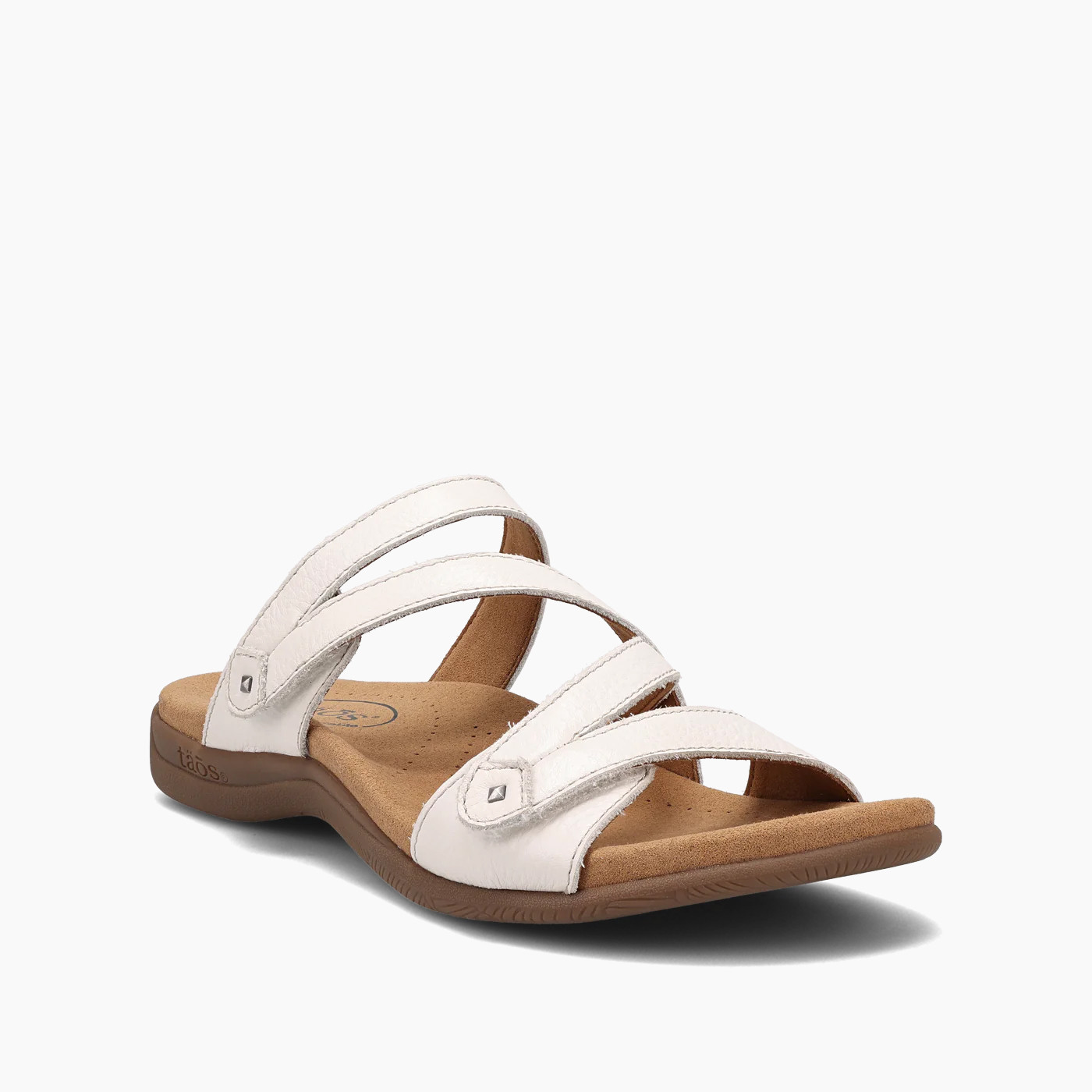 Taos Women's Double U Sandal - White