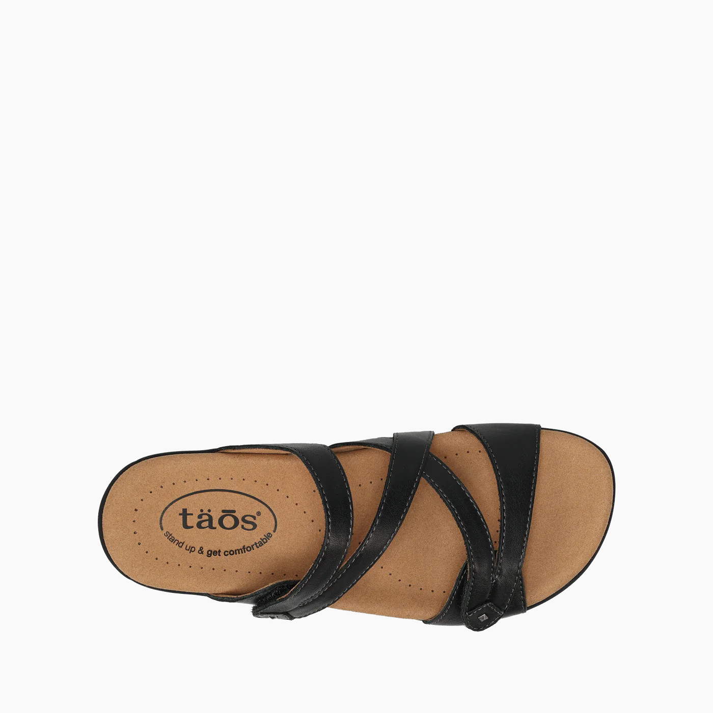Taos Women's Double U Sandal - Black