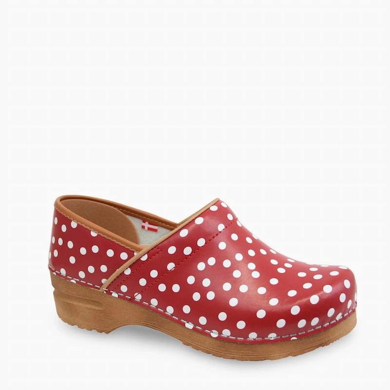Sanita Women's Roxbury Clog - Red
