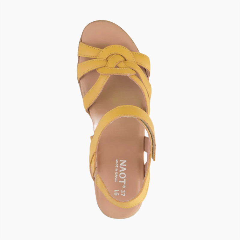 Naot Women's Tropical Sandal - Marigold Leather