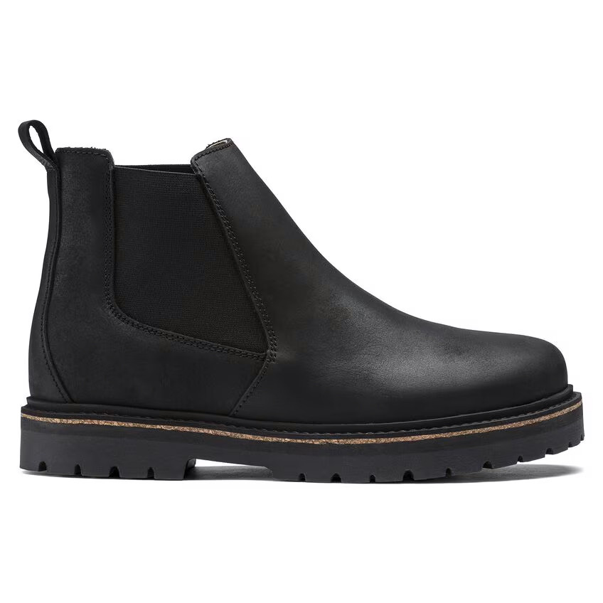 Birkenstock Stalon Boot – Black Nubuck Leather – Unisex