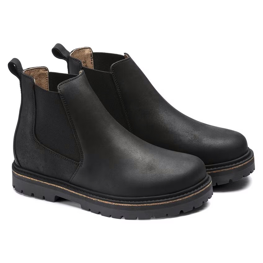 Birkenstock Stalon Boot – Black Nubuck Leather – Unisex
