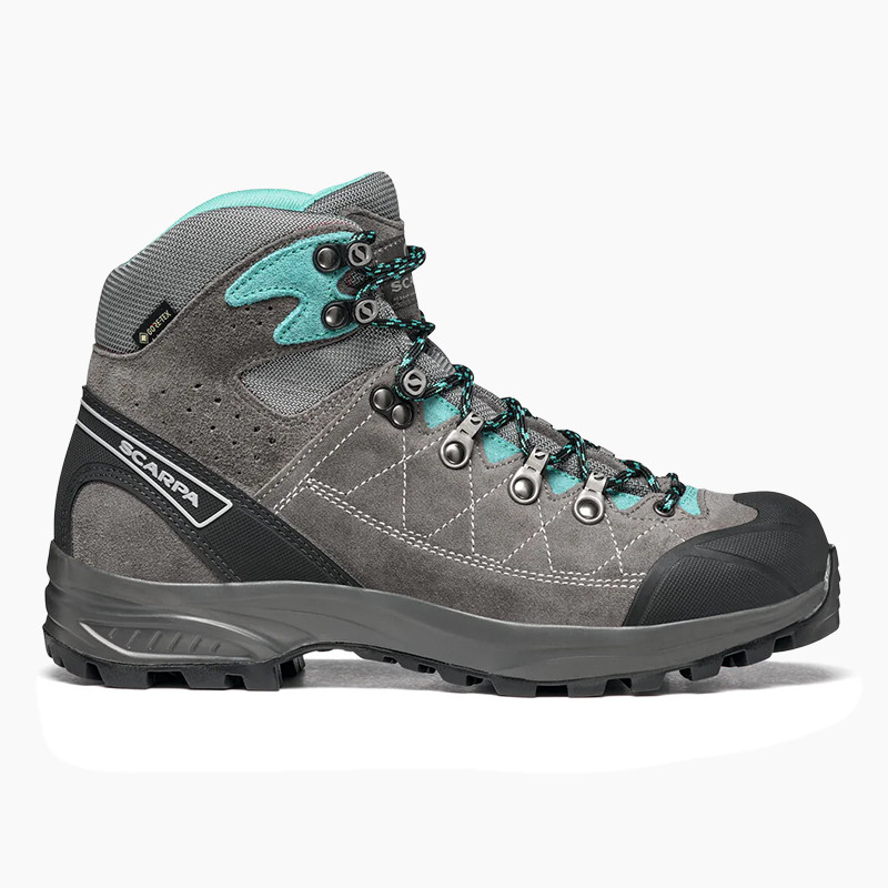 Scarpa Women's Kailash Trek GTX Hiking Boot - Smoke / Lagoon