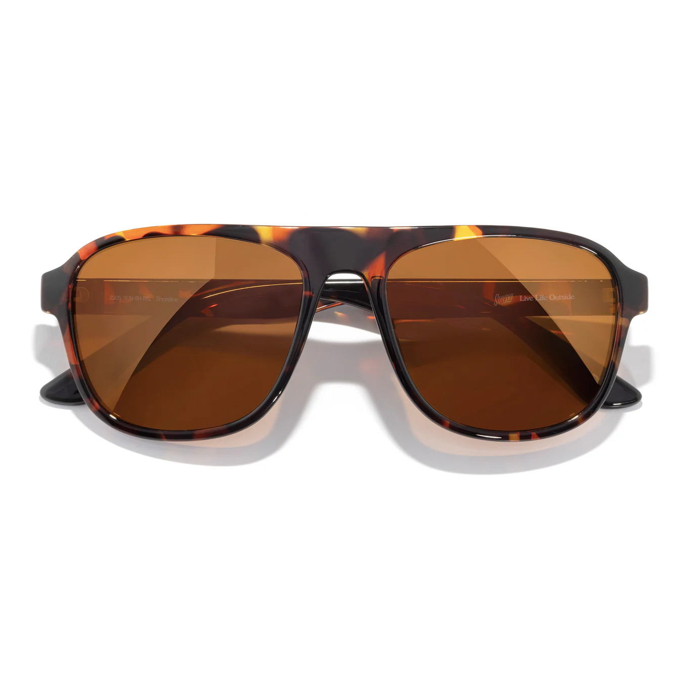 Sunski Shoreline Sunglasses - Tortoise Bronze