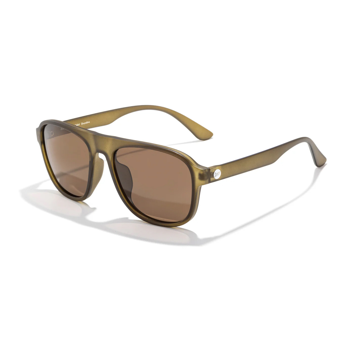 Sunski Shoreline Sunglasses - Olive Amber