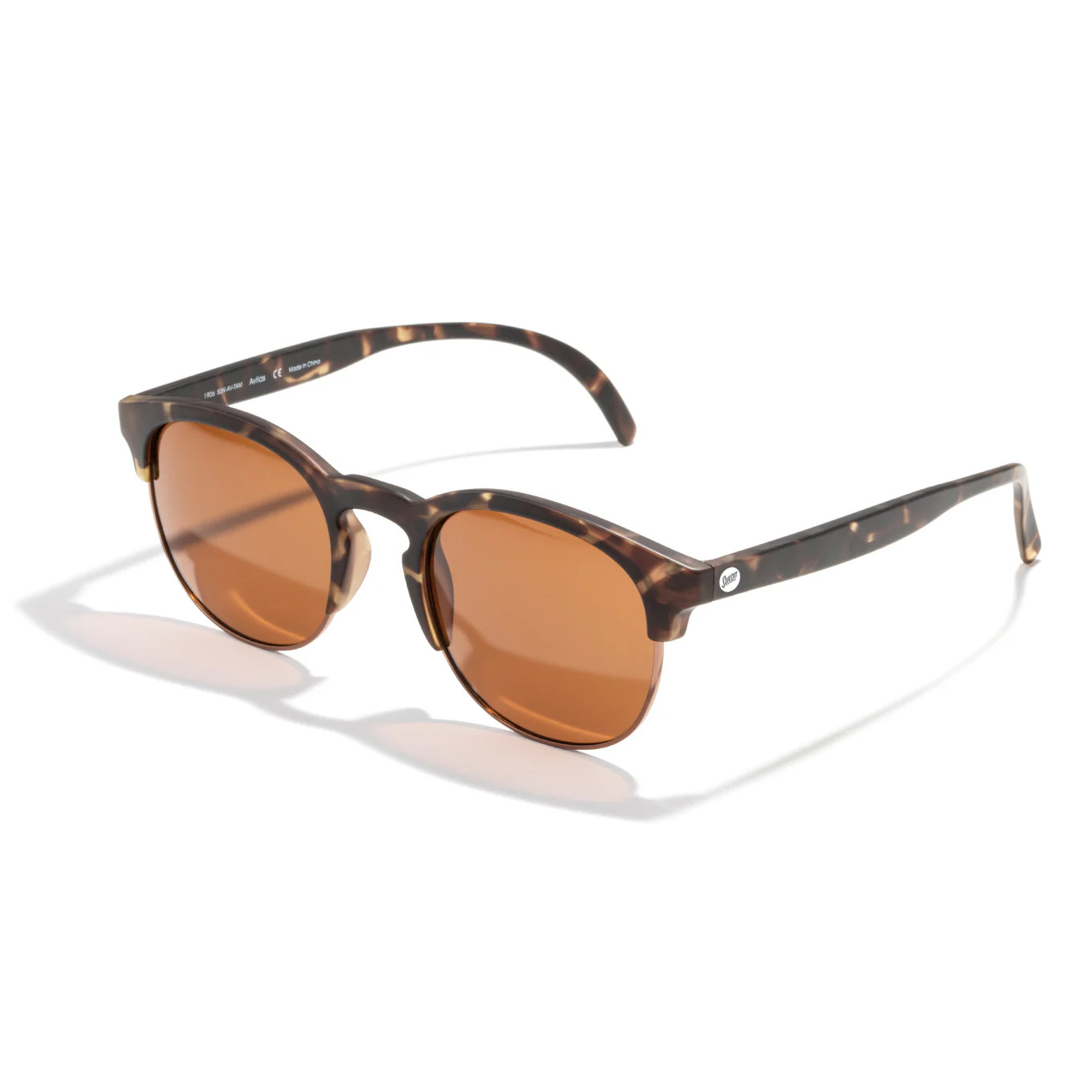 Sunski Avila Sunglasses - Tortoise Amber