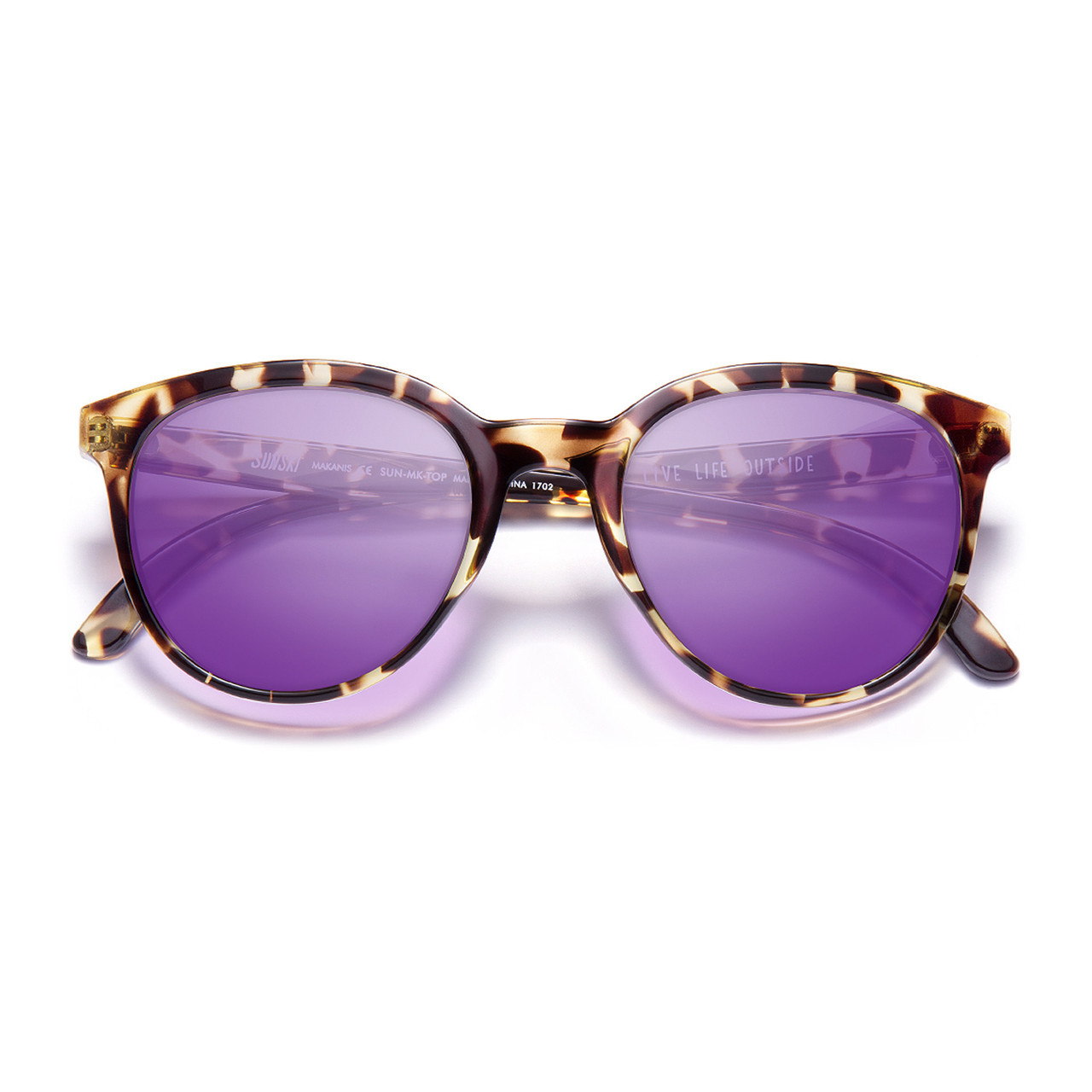 Sunski Makani Sunglasses - Tortoise Purple