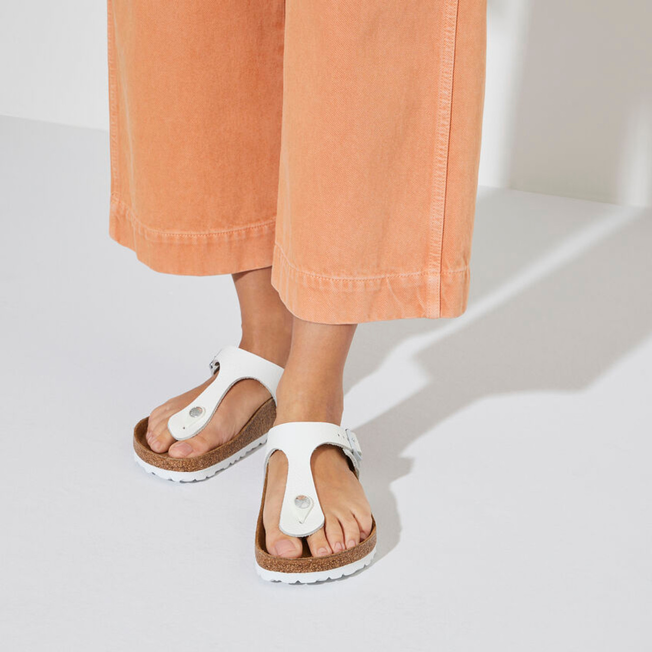 Birkenstock Gizeh Sandal – White – Women’s