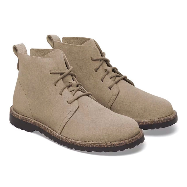 Birkenstock Uppsala Mid Boot – Taupe Suede Leather – Unisex