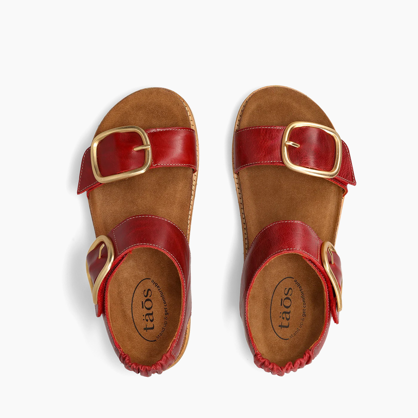 Taos Women's On The Double Sandal - Red