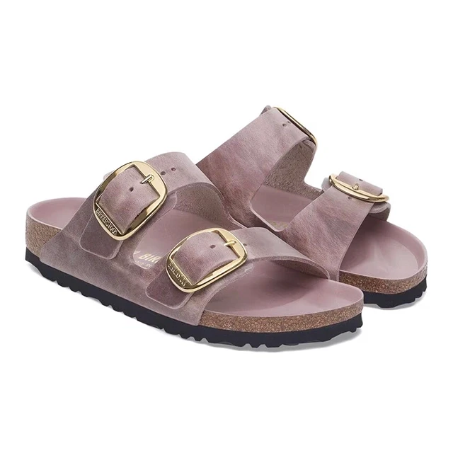 Birkenstock Arizona Sandal – Big Buckle Lavender Oiled Leather – Women’s