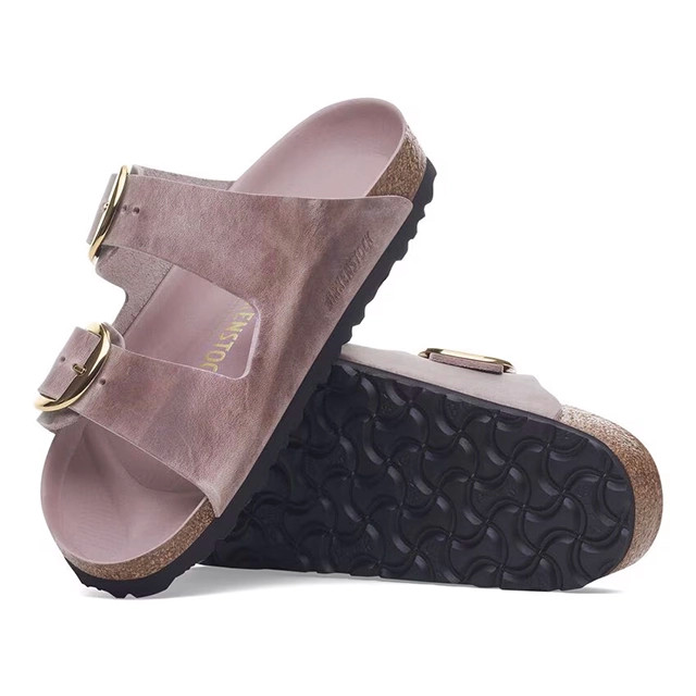 Birkenstock Arizona Sandal – Big Buckle Lavender Oiled Leather – Women’s