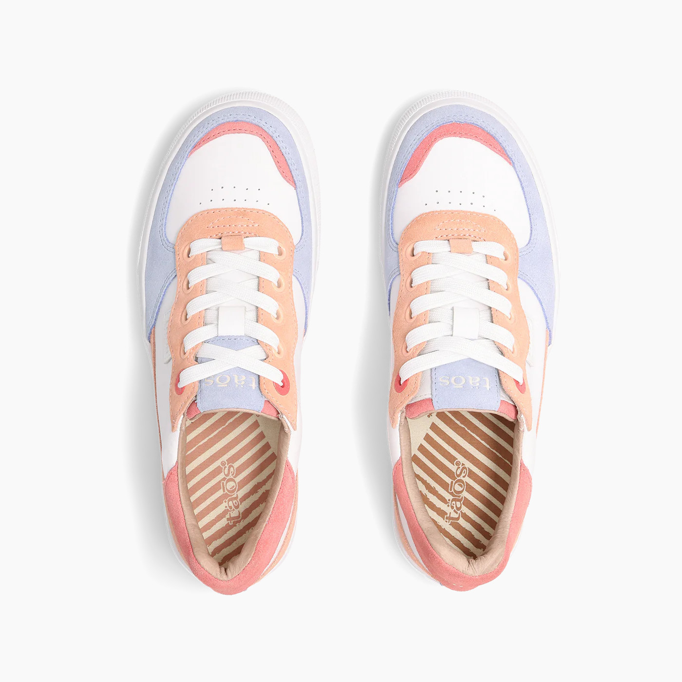 Taos Women's Pop Soul Sneaker - Peach/Coral Multi