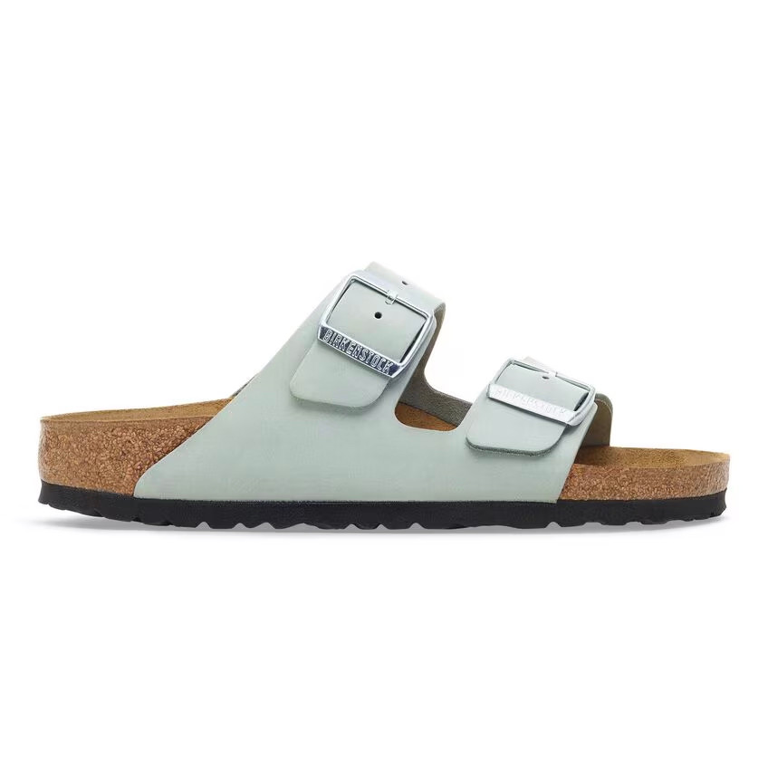 Birkenstock Arizona Sandal – Pure Sage Nubuck Leather – Women’s