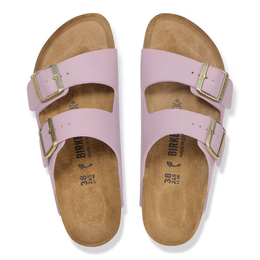 Birkenstock Arizona Faded Purple Birko-Flor Sandals | Women's