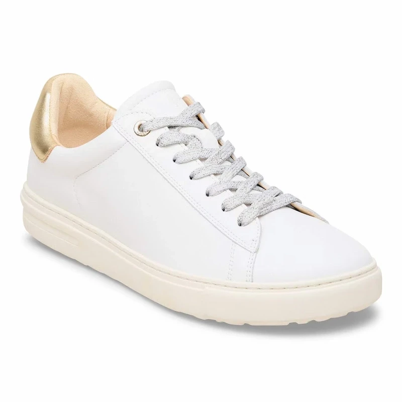 Birkenstock Bend Sneaker – White Metallic Gold – Women’s