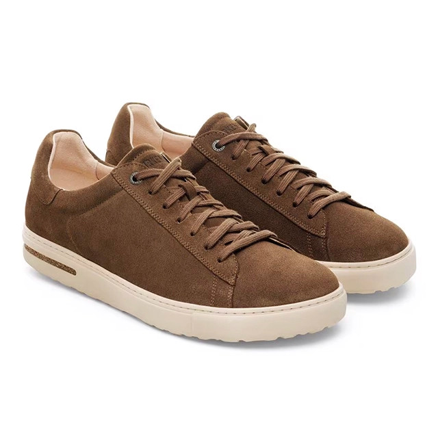 Birkenstock Bend Sneaker – Dark Tea Suede Leather – Men’s