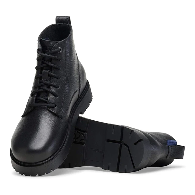 Birkenstock Highwood Mid Boot – Waterproof Black Leather – Men’s