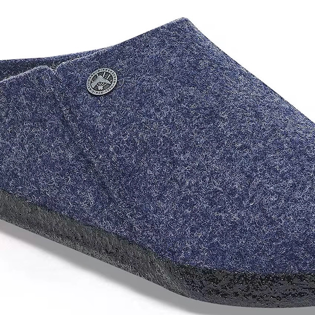 Birkenstock Zermatt Clog – Wool Shearling Dark Blue – Men’s