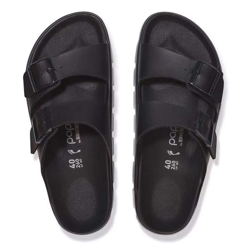 Birkenstock Women's Arizona Chunky Black/Black Birko-Flor Sandal
