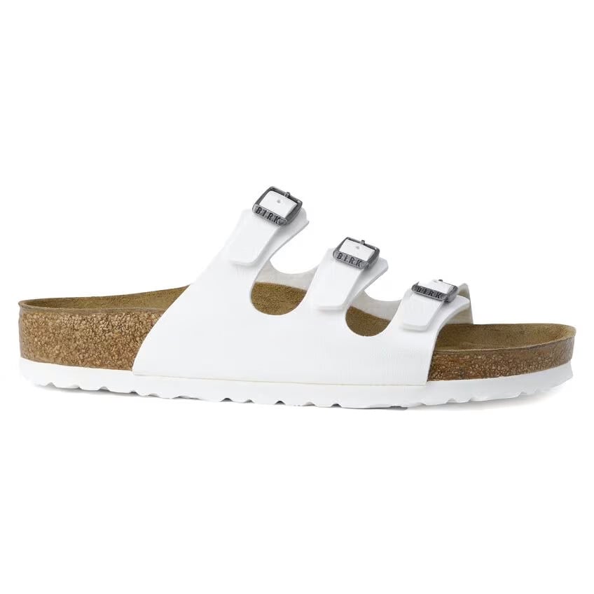 Birkenstock Florida Sandal – Birko-Flor White – Women’s