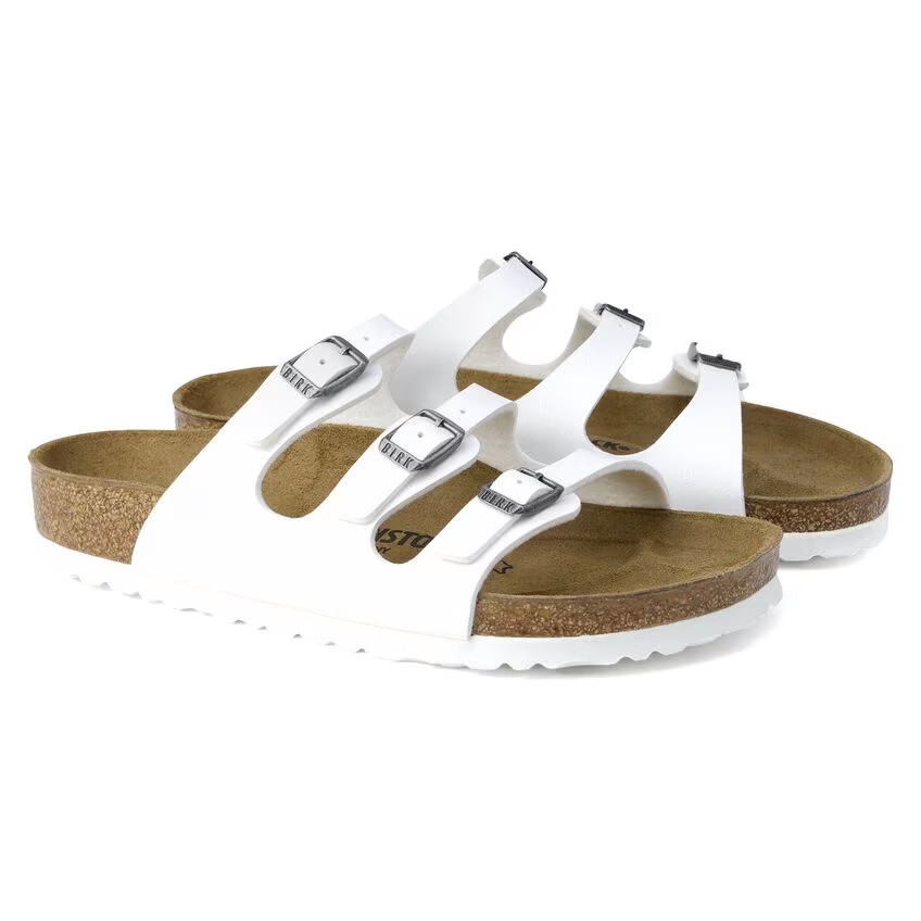 Birkenstock Florida Sandal – Birko-Flor White – Women’s