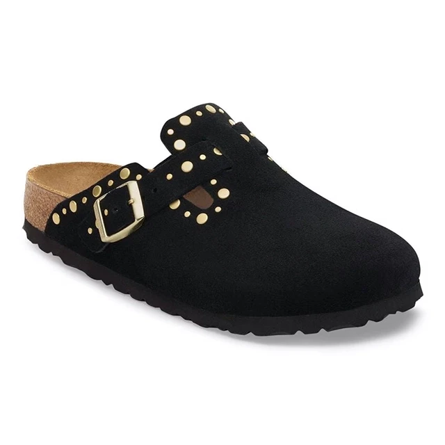 Birkenstock Boston Braided Women's Black | Simply Birkenstock