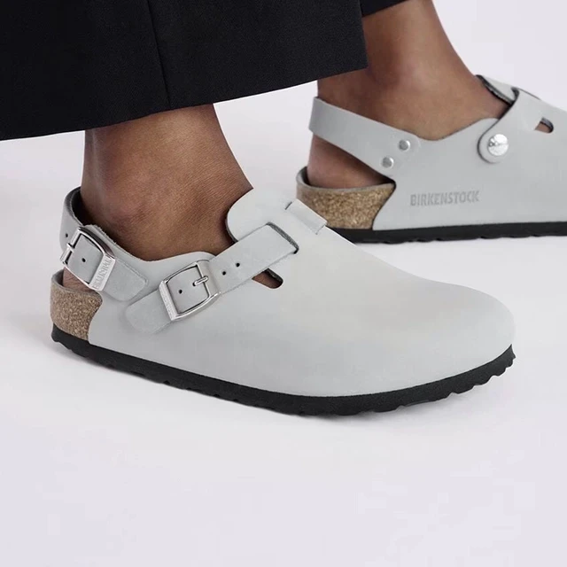 Birkenstock Tokio Clog – Pure Sage Nubuck Leather – Women’s