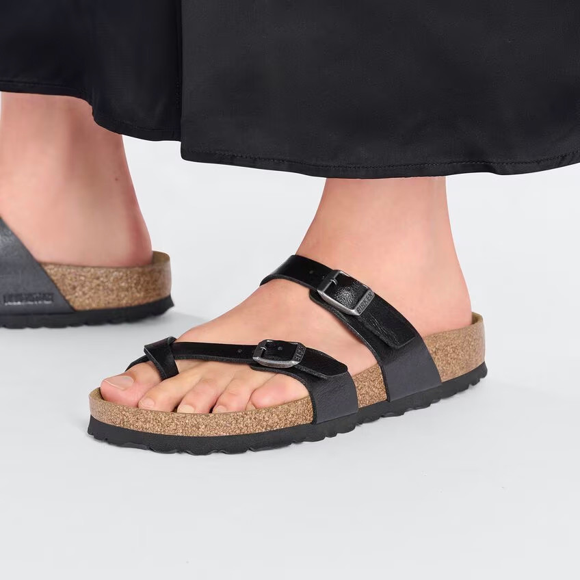 Birkenstock Women's Mayari Birko-Flor Graceful Licorice Sandal