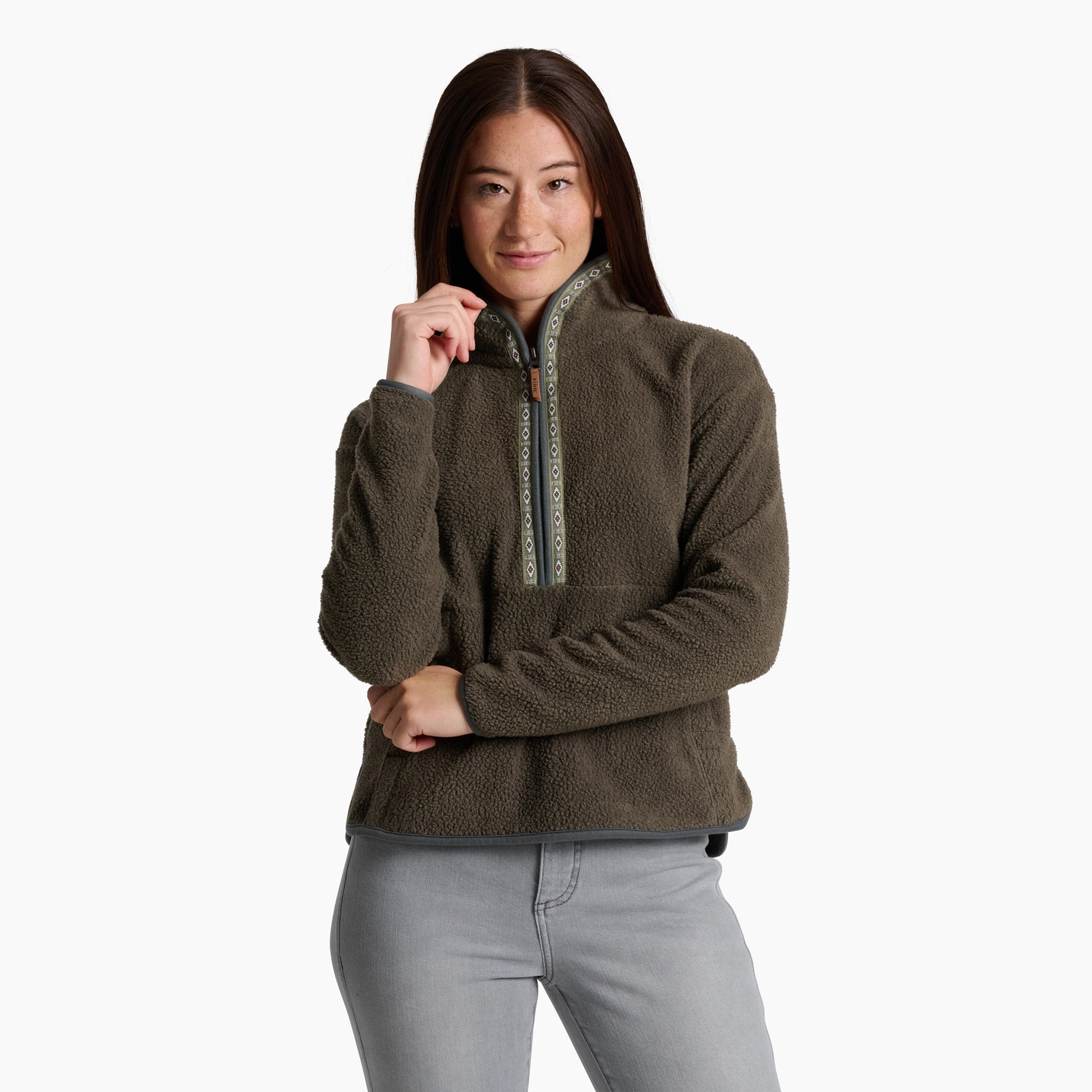Kuhl Women's Hygge 1/2 Zip  - Vine