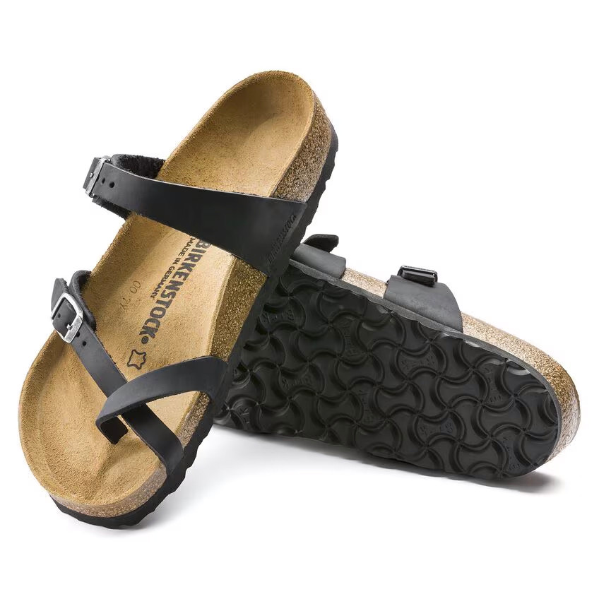 Birkenstock Mayari Sandal – Black Oiled Leather – Women’s
