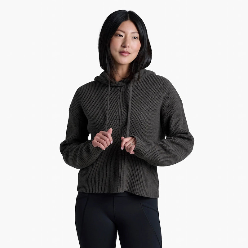 Kuhl Women's Fireside Sweater Hoodie - Vine