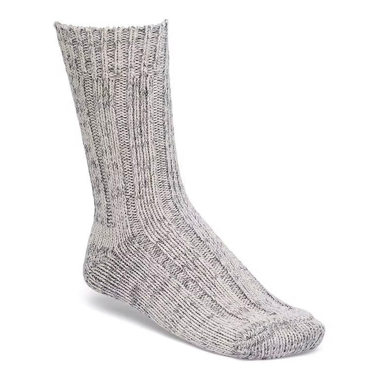 Birkenstock Women's Cotton Twist Light Gray Socks