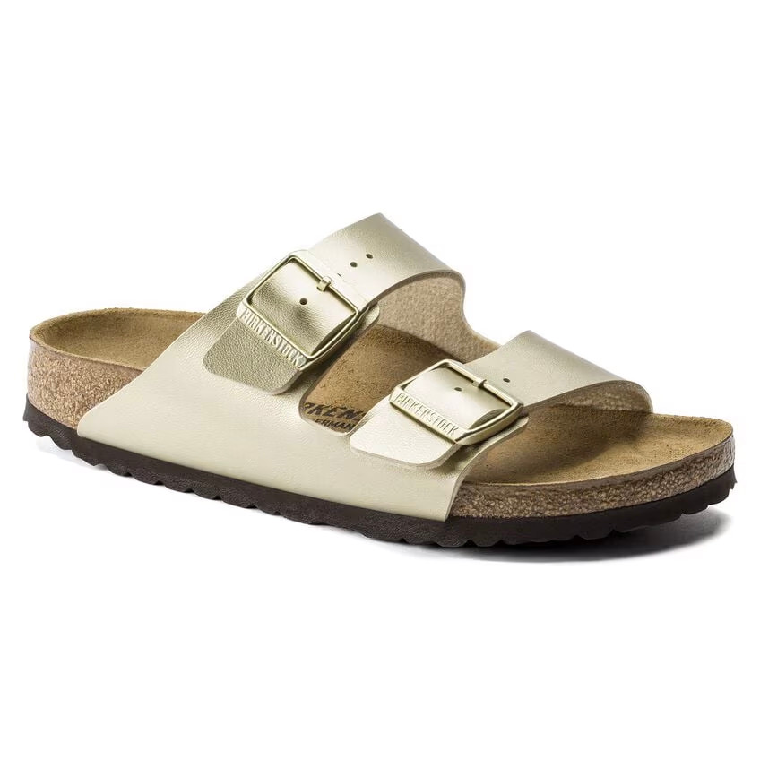 Birkenstock Arizona Sandal – Birko-Flor Gold – Women’s