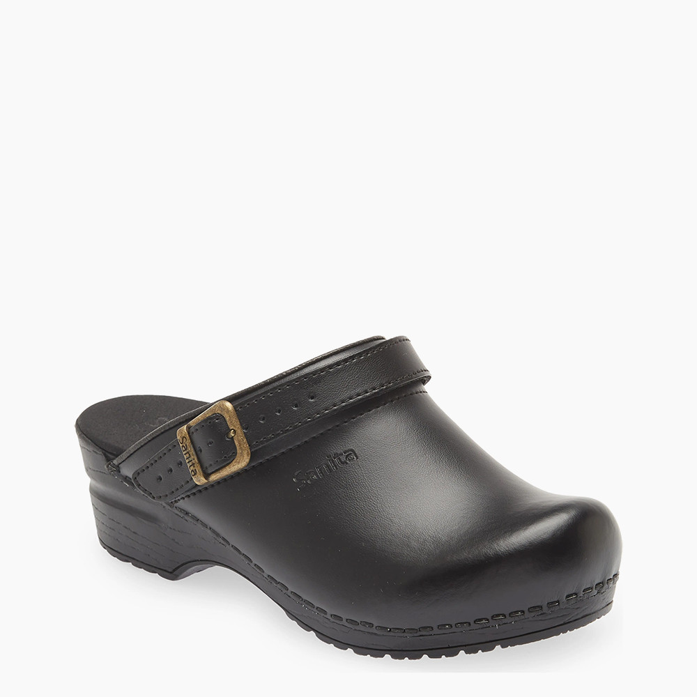 Sanita Women's San Flex Open Clog - Black