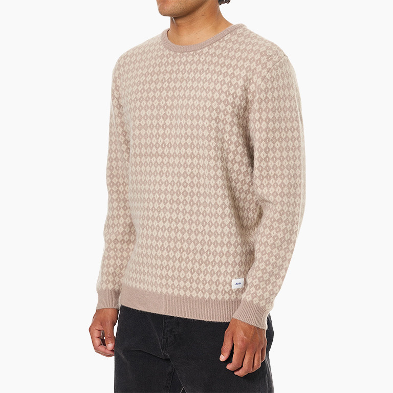 Katin Men's Check Sweater - Vintage Khaki