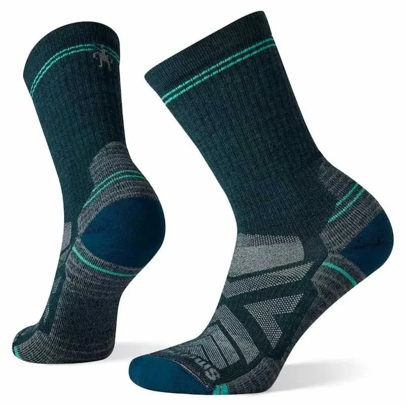 Smartwool Women's Hike Light Cushion Crew Socks - Twilight Blue