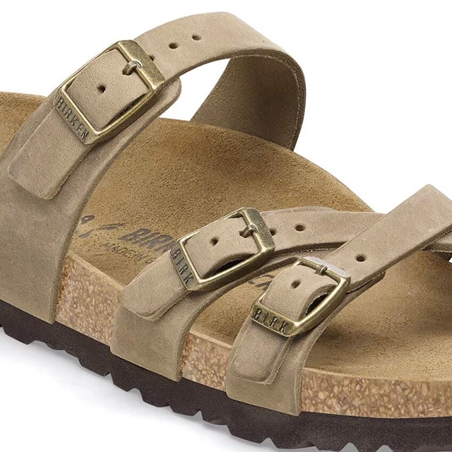 Birkenstock Franca Tobacco Oiled Leather – Women's Sandal | Simply