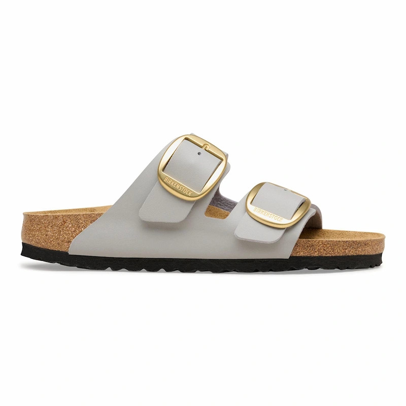 Birkenstock Arizona Big Buckle Sandal – Birko Flor Stone Coin – Women’s