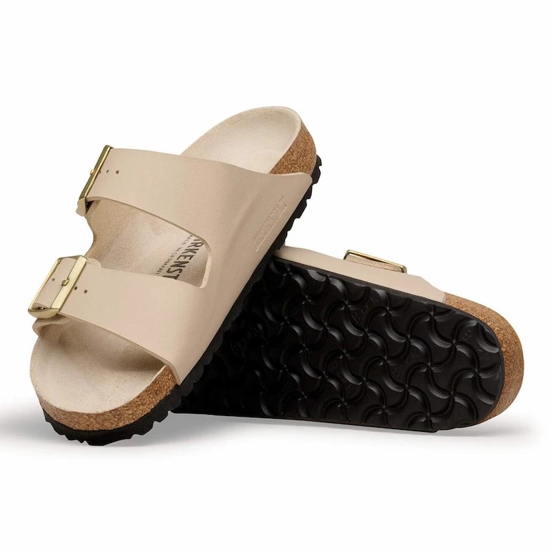 Birkenstock Arizona Sandal – Birko Flor Sandcastle Oyster – Women’s