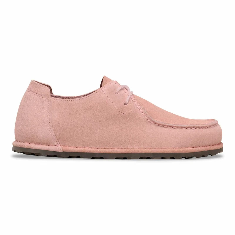 Birkenstock Utti Lace Shoe – Suede Leather Pink Clay – Women’s