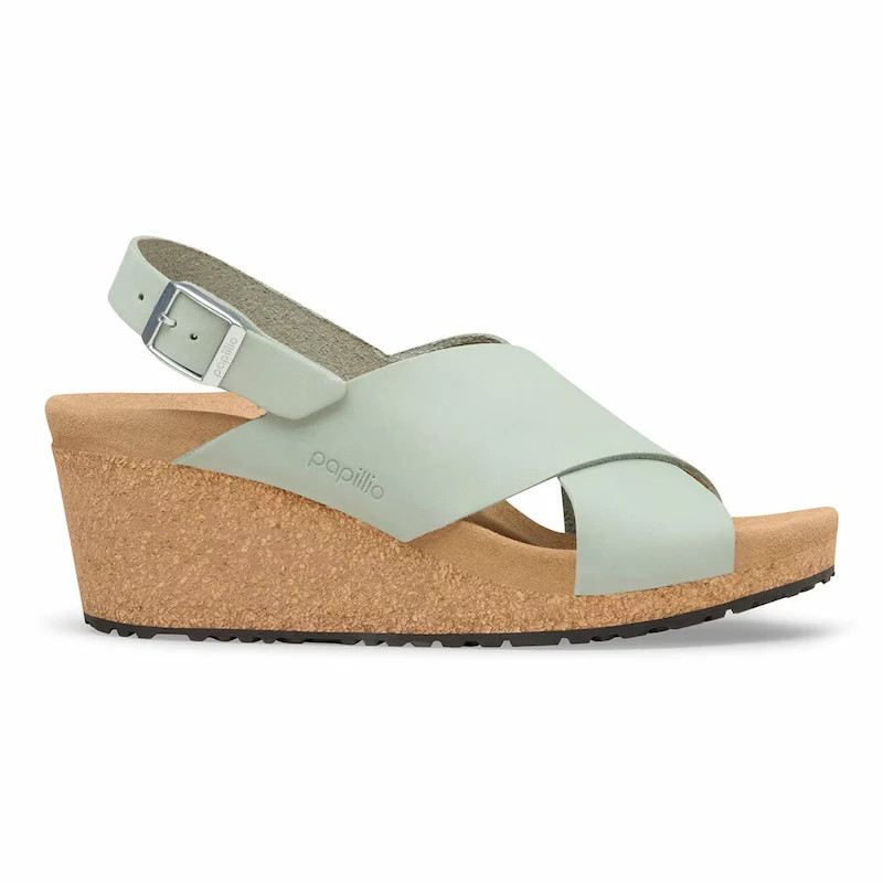 Birkenstock Samira Sandal – Nubuck Leather Pure Sage – Women’s