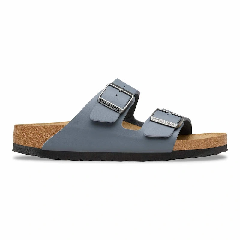 Birkenstock Arizona Sandal – Birko Flor Basalt Gray – Men’s