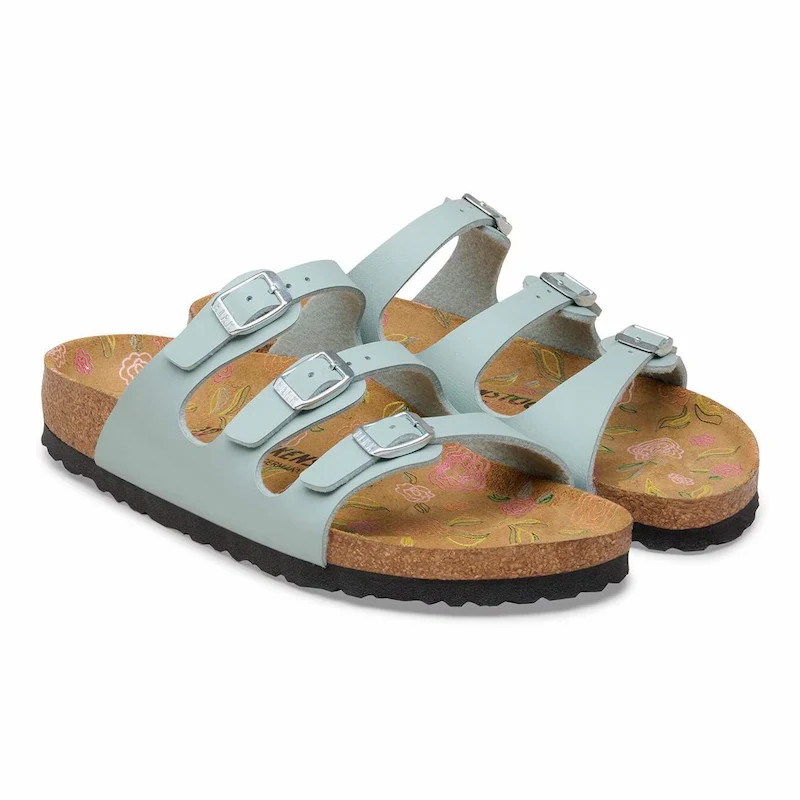 Birkenstock Florida Sandal - Pure Sage Birko Flor - Women's