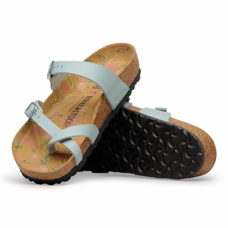 Birkenstock Mayari Sandal - Pure Sage Birko Flor - Women's