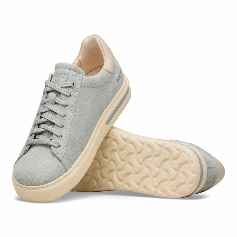 Birkenstock Bend Low Sneaker – Suede Leather Pure Sage Oyster – Women’s