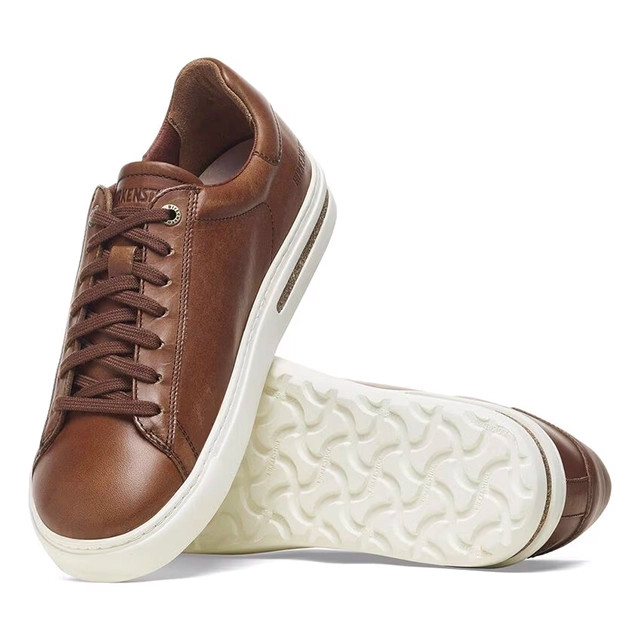 Birkenstock Bend Low Sneaker – Cognac Leather – Men’s