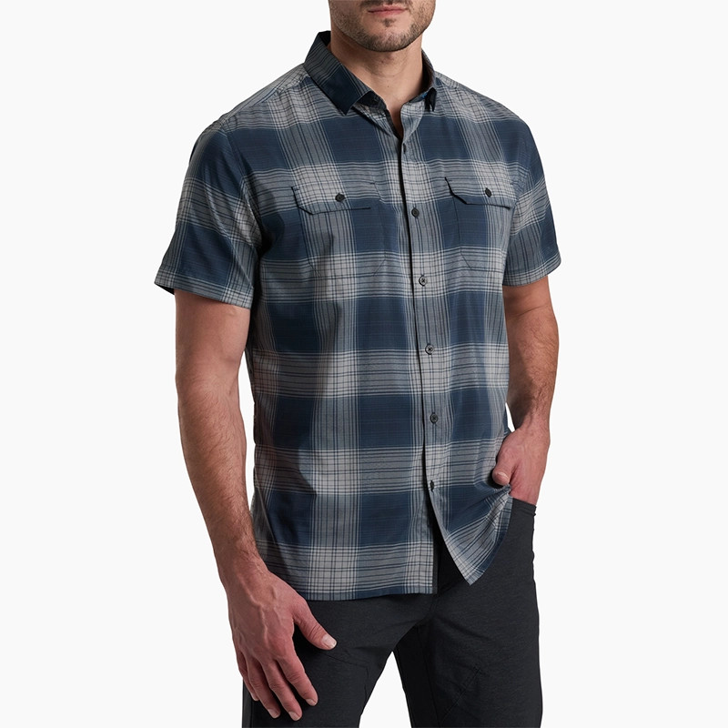 Kuhl Men's Response Short Sleeve Shirt - Midnight Tide