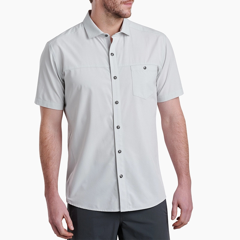 Kuhl Men's Optimizr Short Sleeve Shirt - Overcast